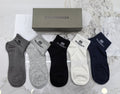Balenciaga small bb lettering ankle socks - view 1