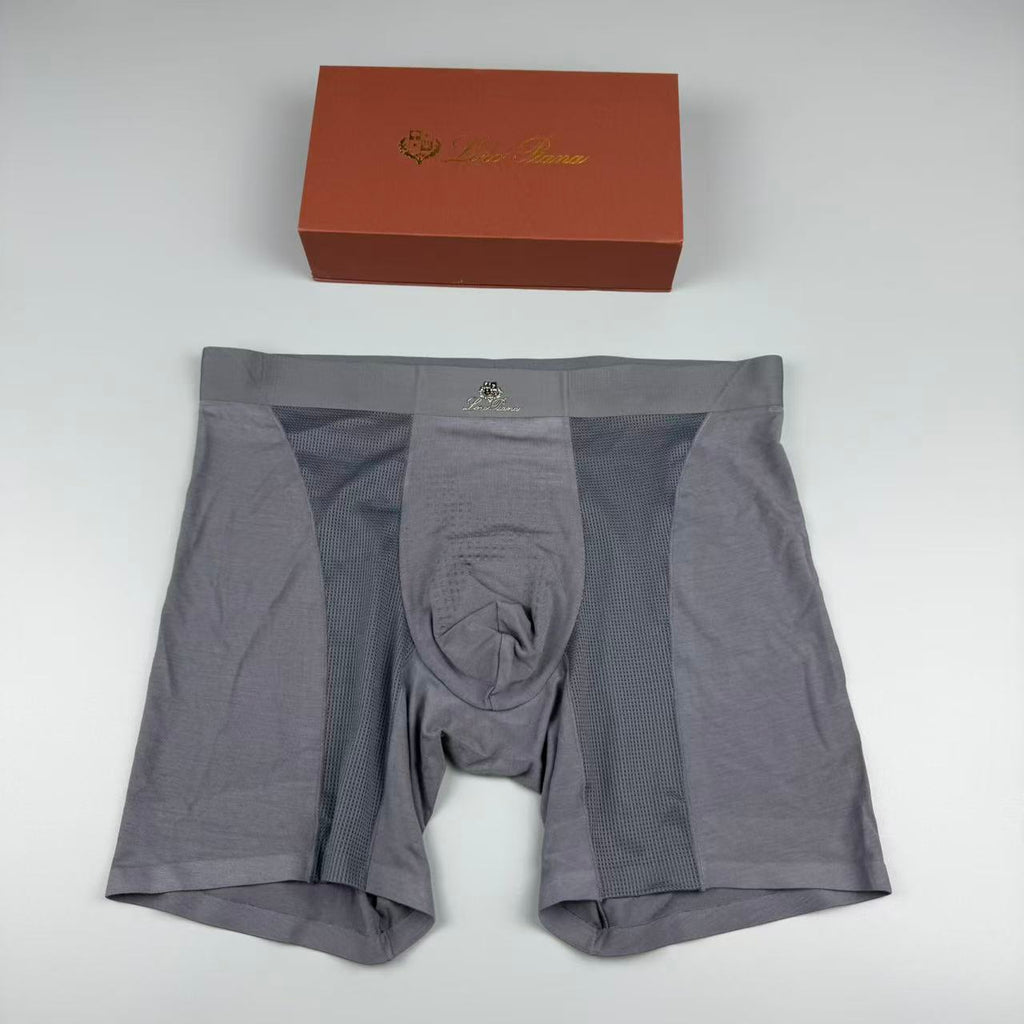 Loro Piana Black Long Leg Boxer Briefs - Box of 3 - image 3