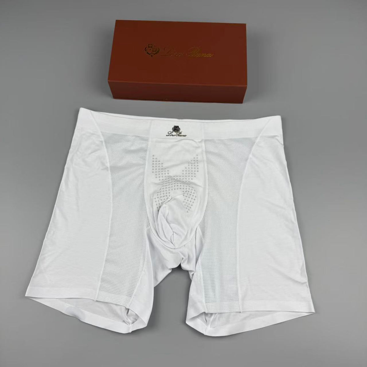 Loro Piana Black Long Leg Boxer Briefs - Box of 3 - image 2