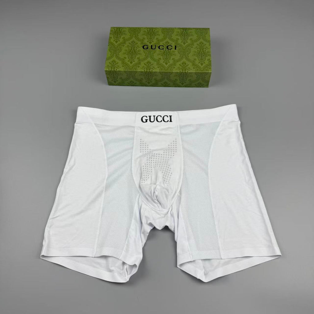 Gucci Long Boxer Briefs with plain longer legs - 3-Piece Box - image 2