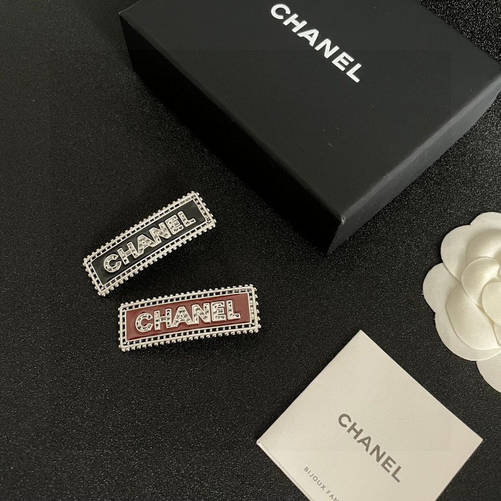 Chanel Letter Openwork Hair Barrette - album image 5