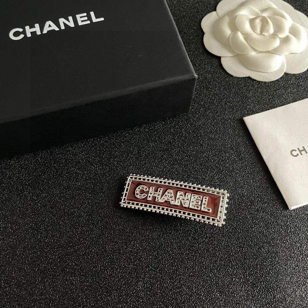 Chanel Letter Openwork Hair Barrette - album image 6