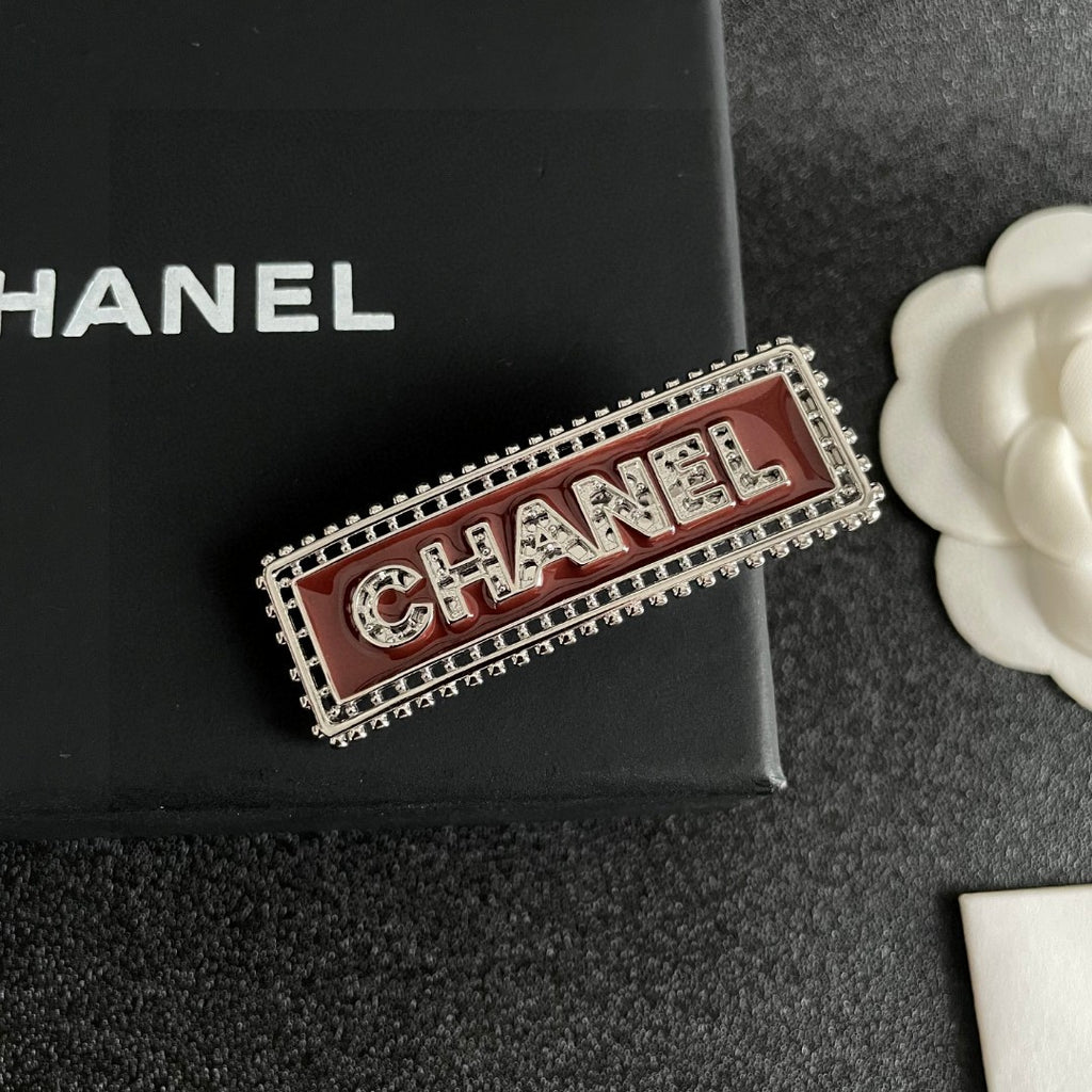 Chanel Letter Openwork Hair Barrette - album image 9