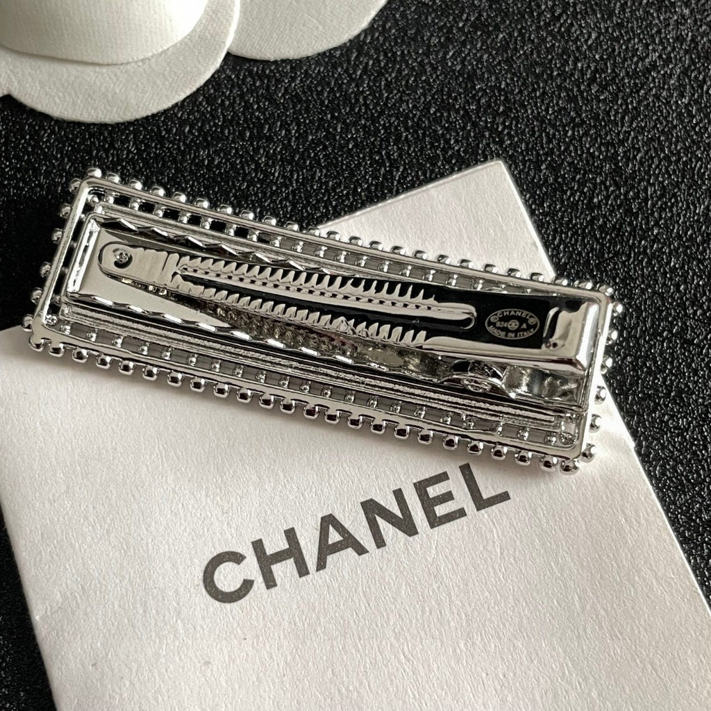 Chanel Letter Openwork Hair Barrette - album image 7