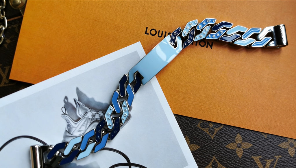 Louis Vuitton Enamel Monogram Chain Bracelet - album image 6