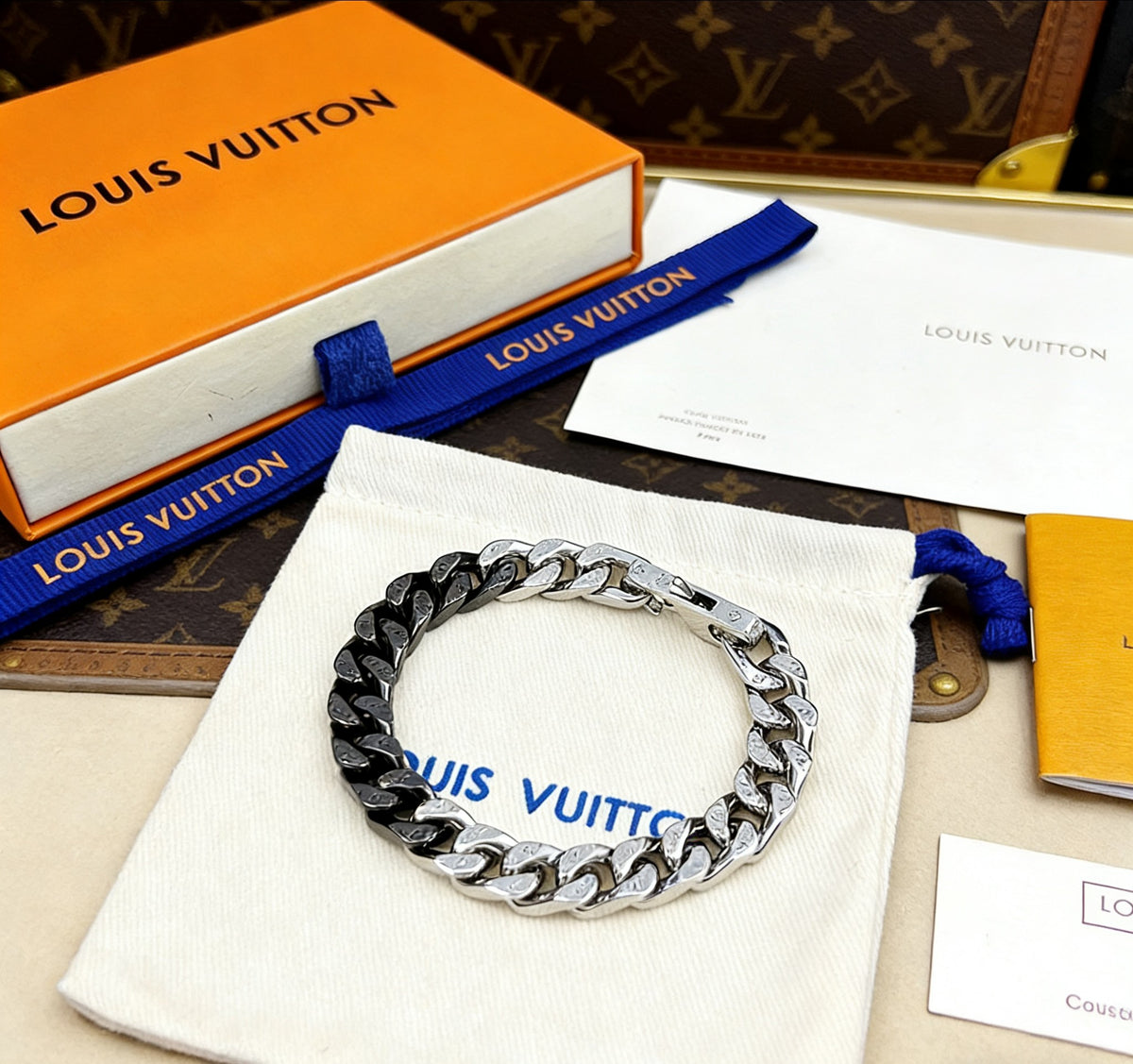 Chanel Monogram Chain Bracelet - album image 1