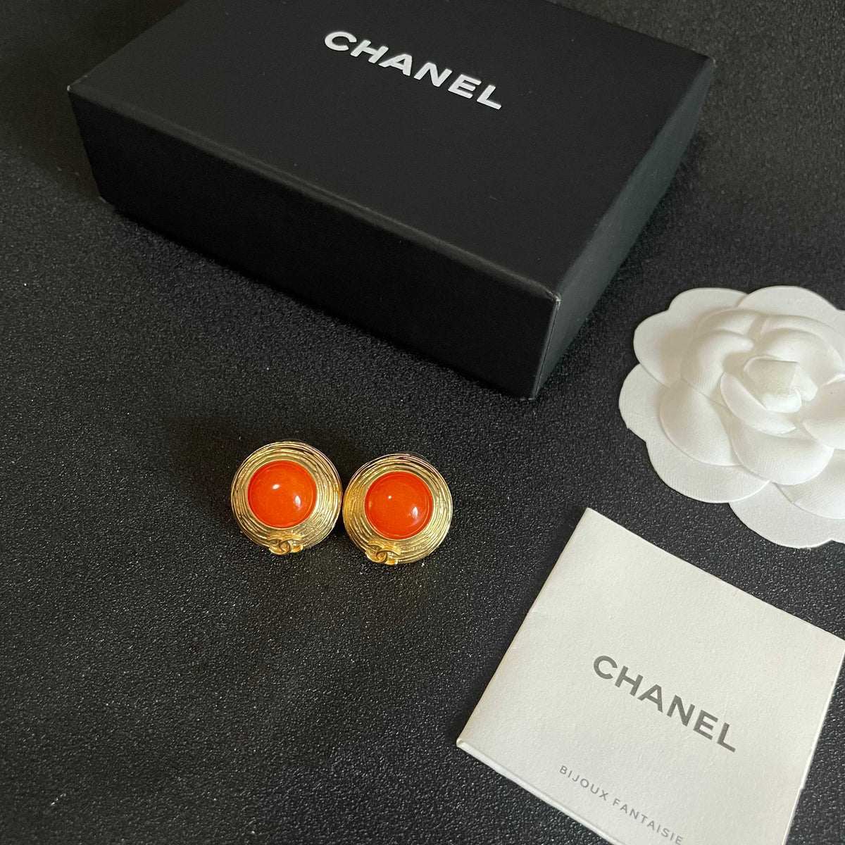 Chanel Interlocking C Stud Earrings - album image 5