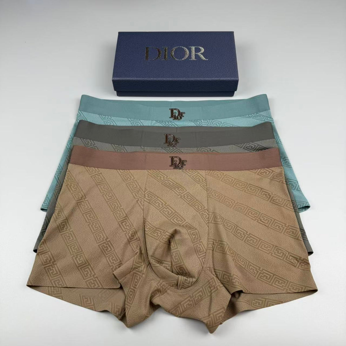 Dior tonal diagonal pattern boxer briefs - view 5
