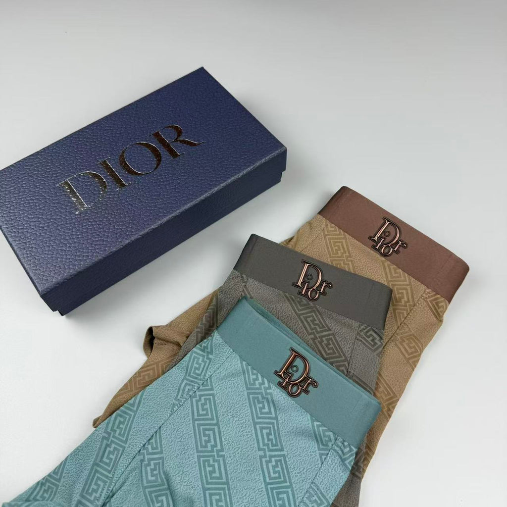 Dior tonal diagonal pattern boxer briefs - view 7