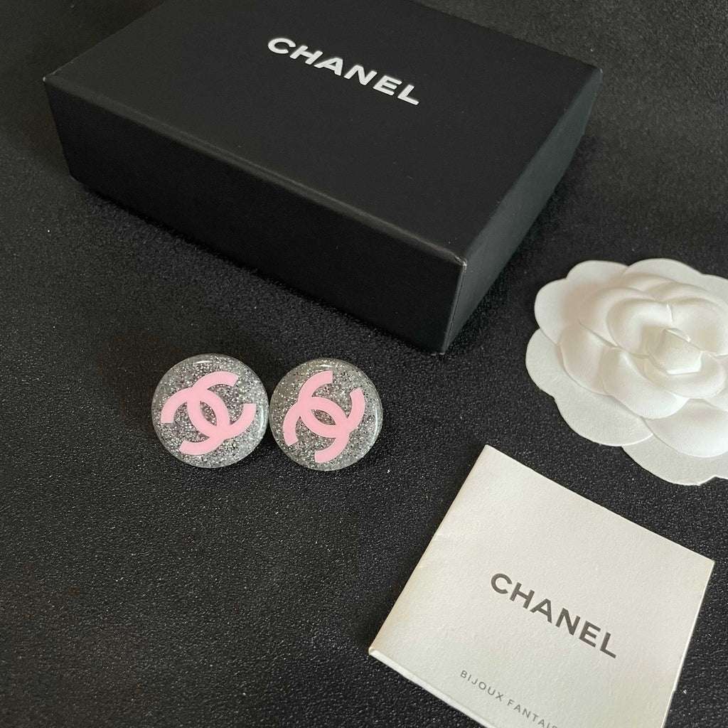 Chanel Interlocking C Stud Earrings - album image 5