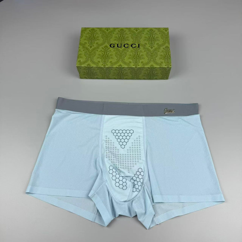Gucci Boxer Briefs with textured triangular front panels - image 2