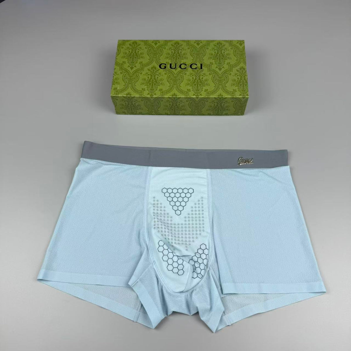 Gucci Boxer Briefs with textured triangular front panels - image 2
