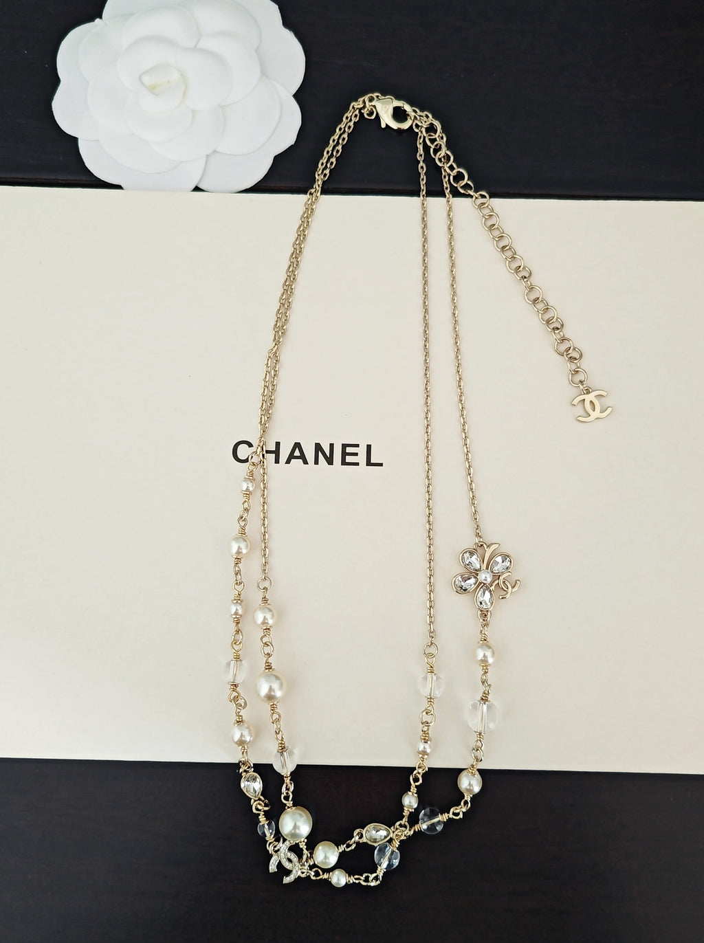 Chanel Crystal Accent Necklace - album image 2