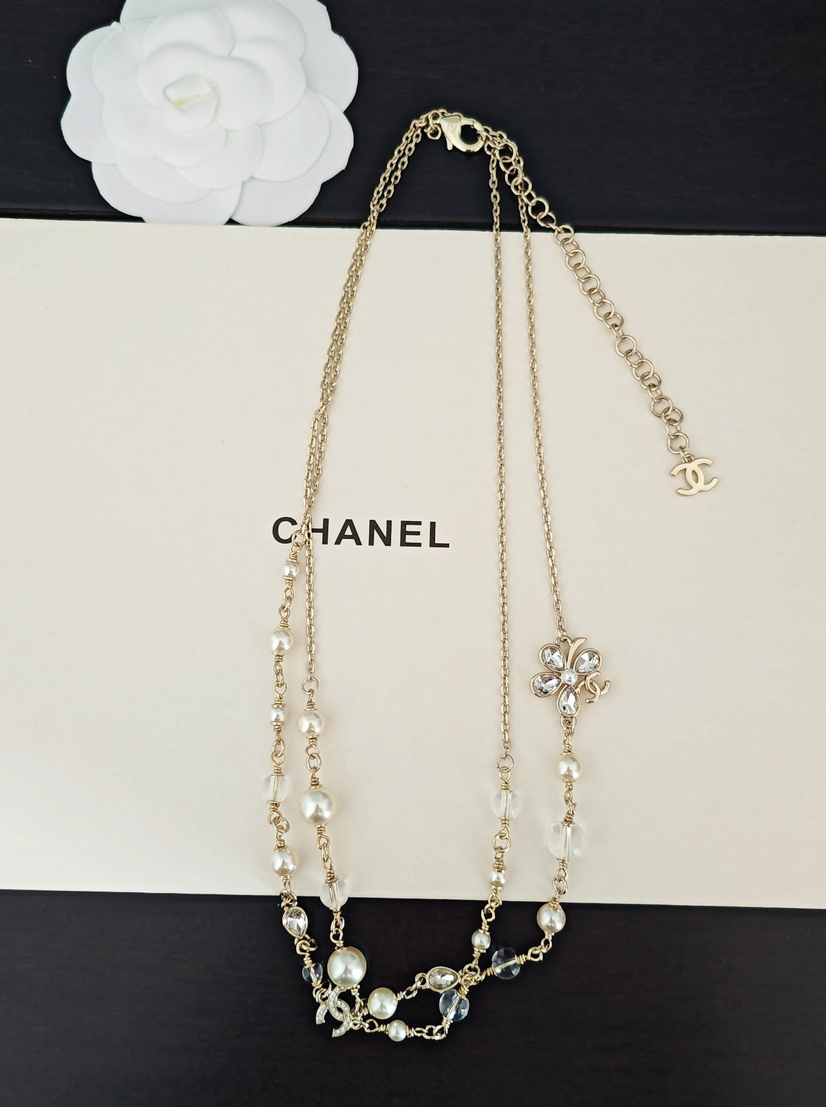 Chanel Crystal Accent Necklace - album image 2