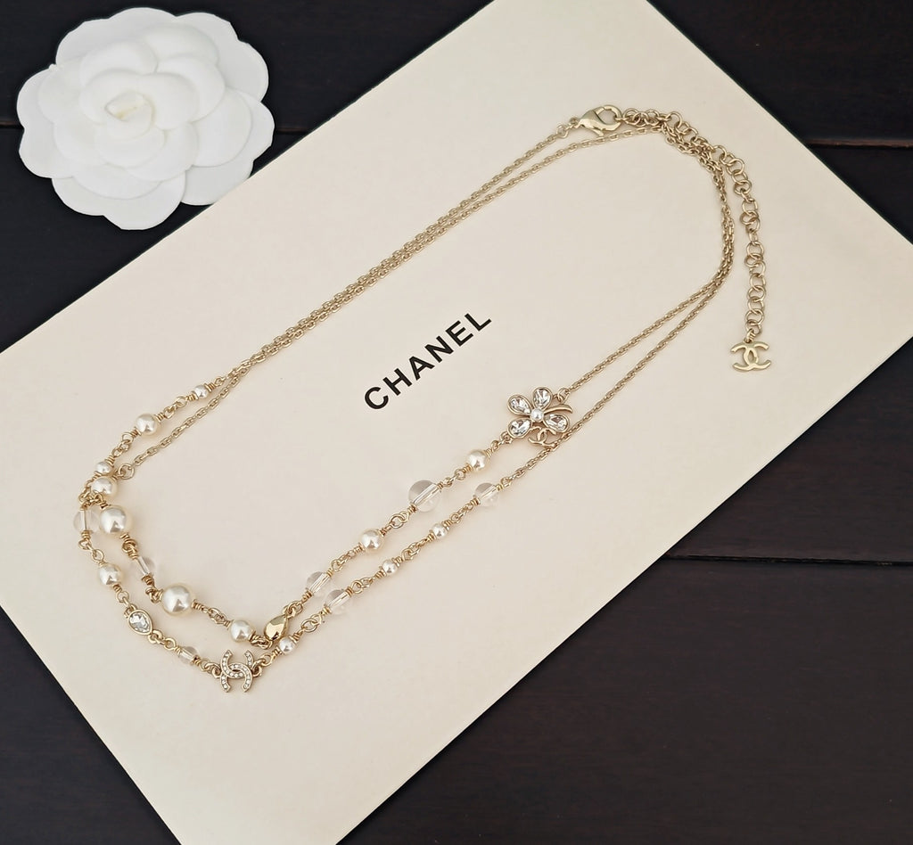 Chanel Crystal Accent Necklace - album image 4