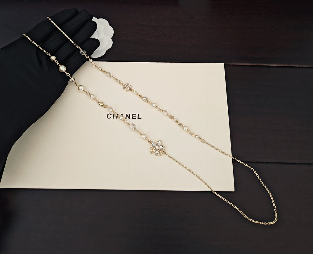 Chanel Crystal Accent Necklace - album image 1