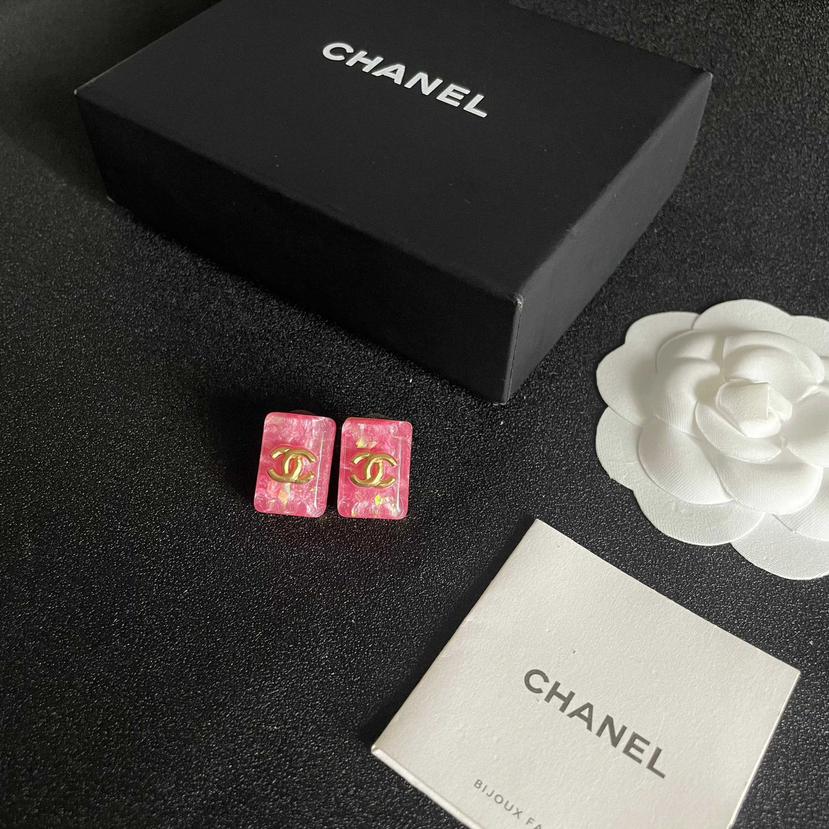 Chanel Interlocking C Stud Earrings - album image 5