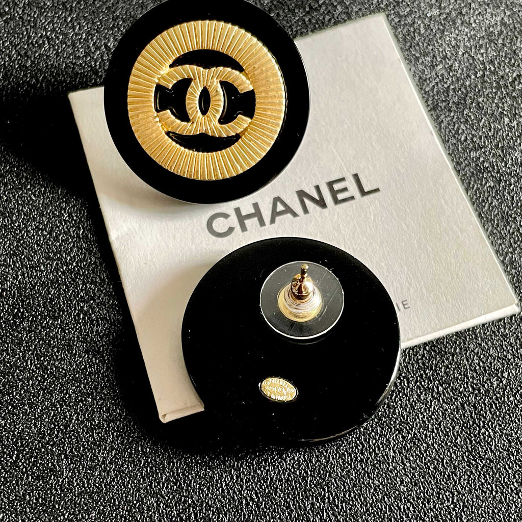 Chanel Interlocking C Stud Earrings - album image 7
