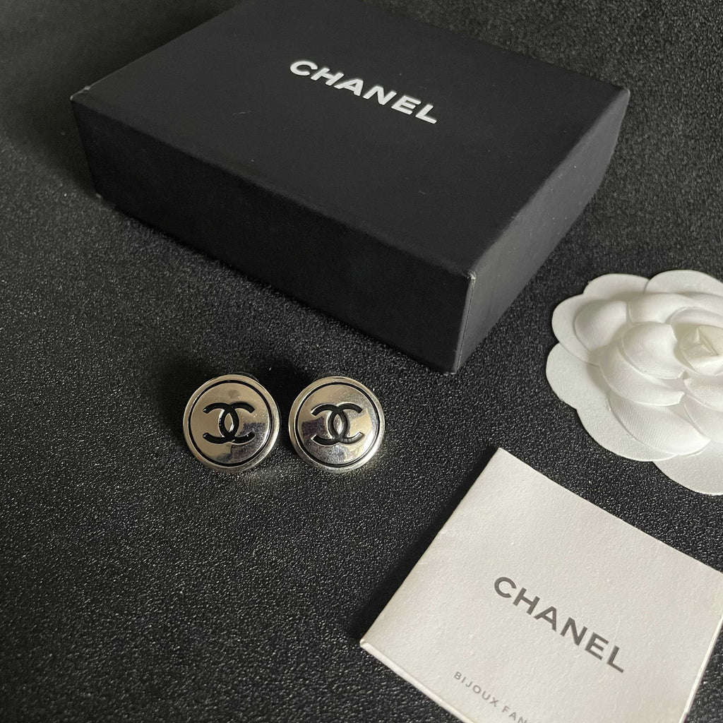 Chanel Interlocking C Stud Earrings - album image 5