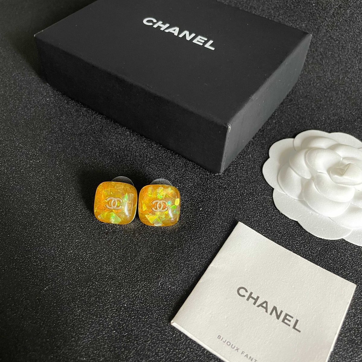 Chanel Interlocking C Stud Earrings - album image 5