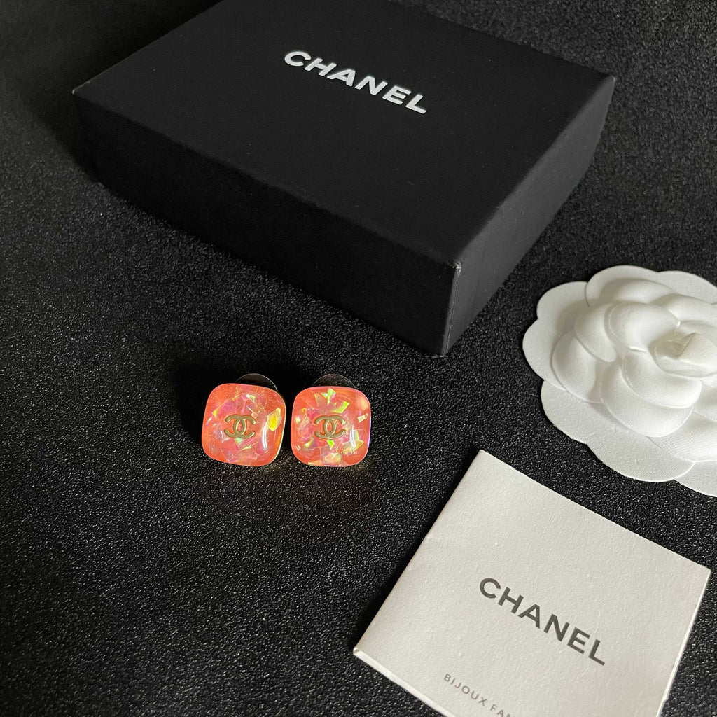 Chanel Interlocking C Stud Earrings - album image 5