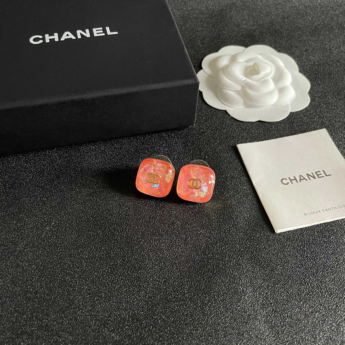 Chanel Interlocking C Stud Earrings - album image 6