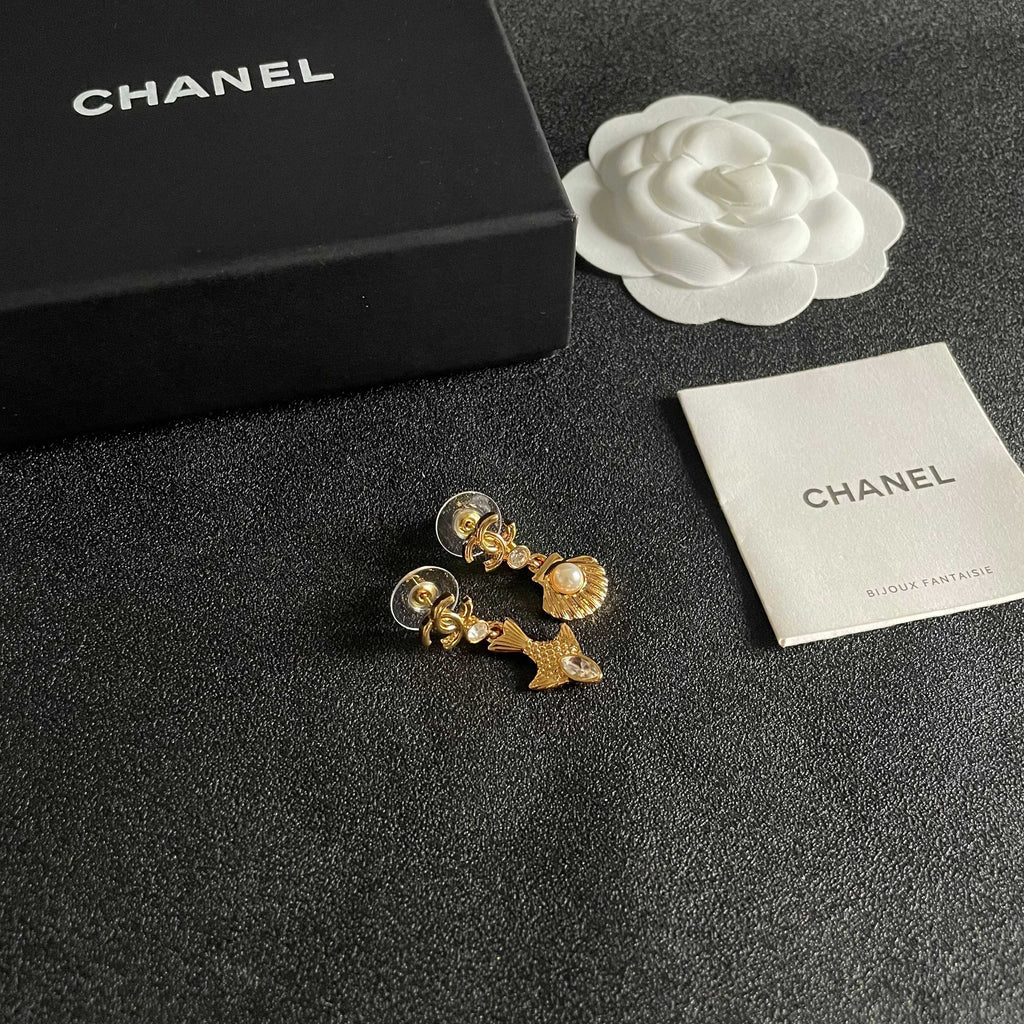 Chanel Interlocking C Earrings - album image 6