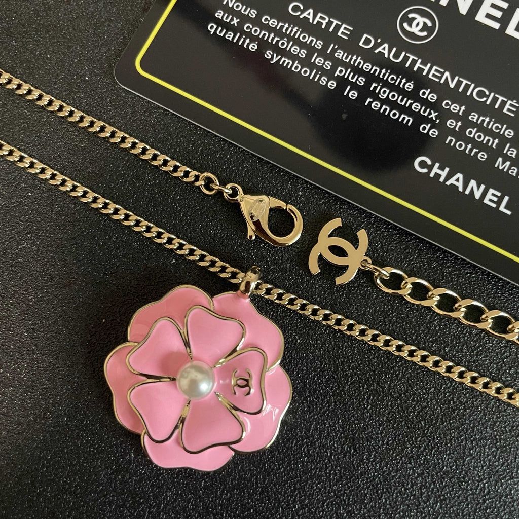 Chanel Interlocking C Camellia Necklace - album image 7