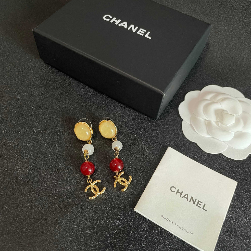 Chanel Interlocking C Multicolor Earrings - album image 5