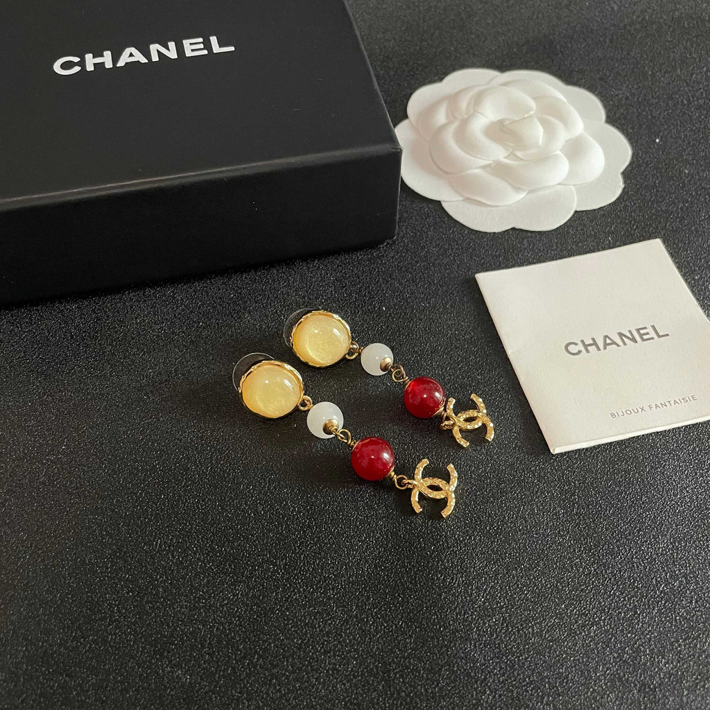 Chanel Interlocking C Multicolor Earrings - album image 6