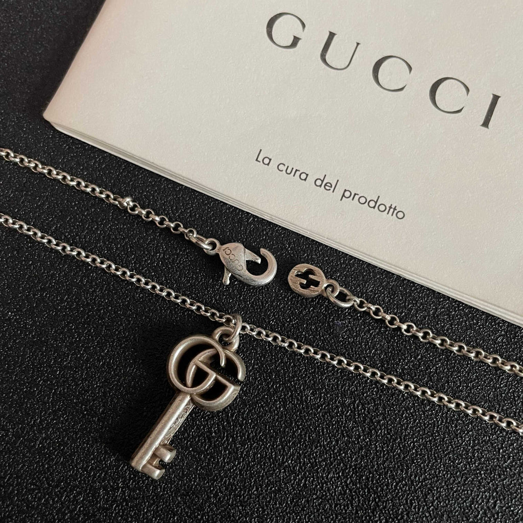 Gucci Interlocking G Key Necklace - album image 7