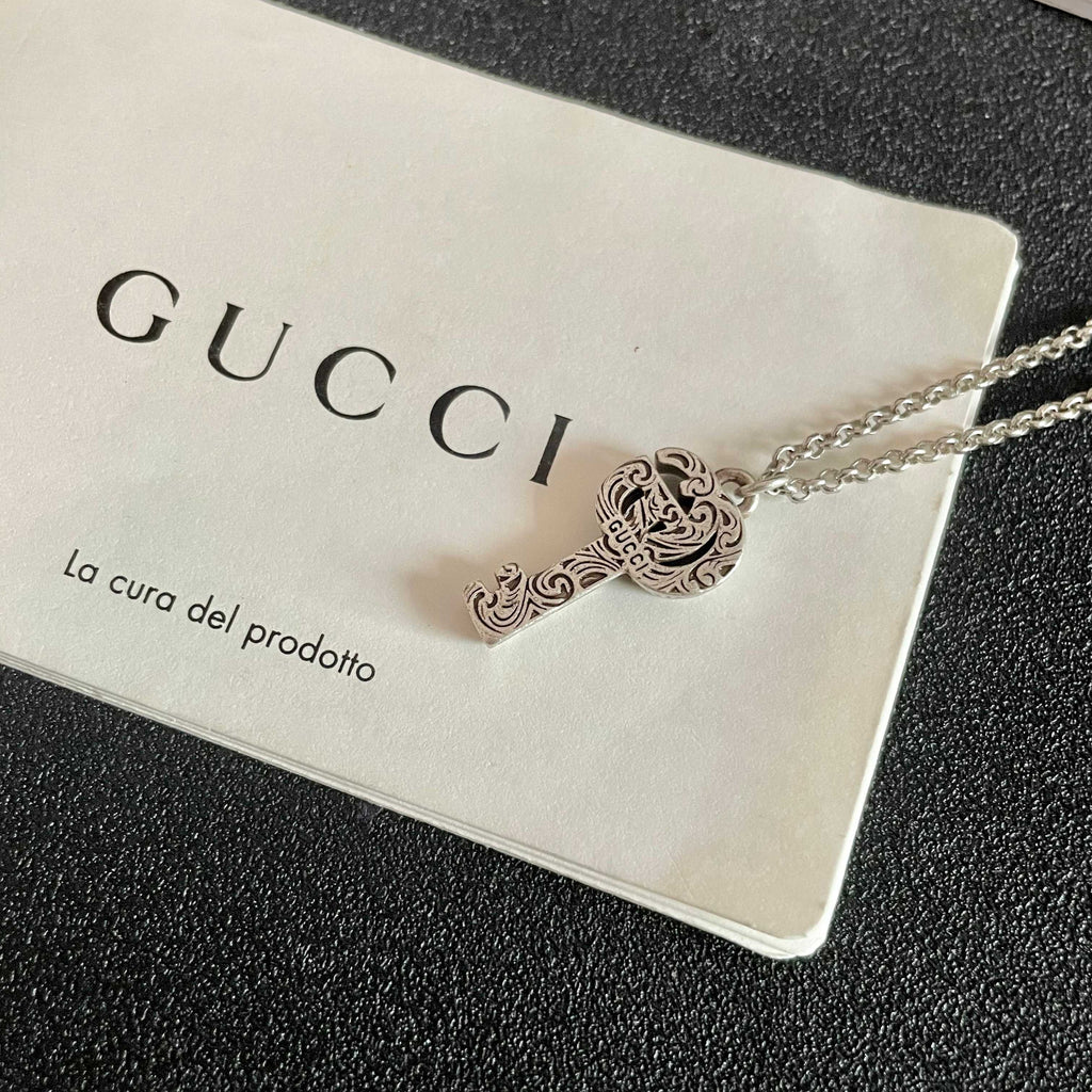 Gucci Interlocking G Key Necklace - album image 8
