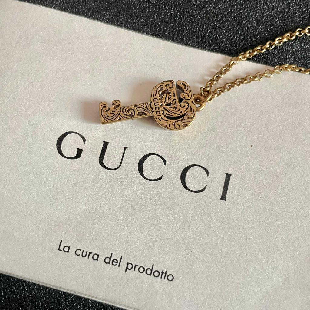 Gucci Interlocking G Key Necklace - album image 8