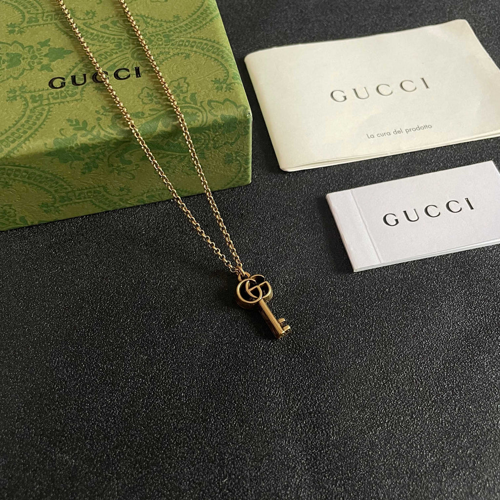 Gucci Interlocking G Key Necklace - album image 6