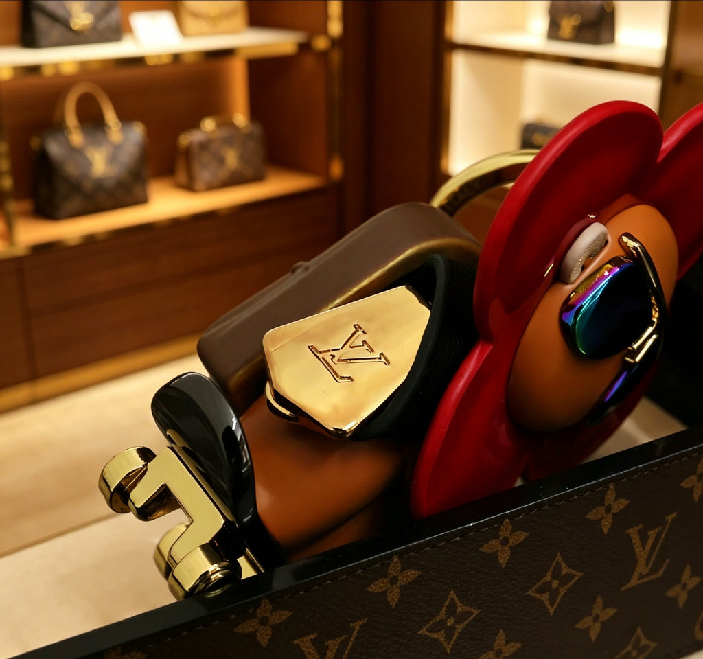 Louis Vuitton Vivienne Sunflower Keychain - album image 5