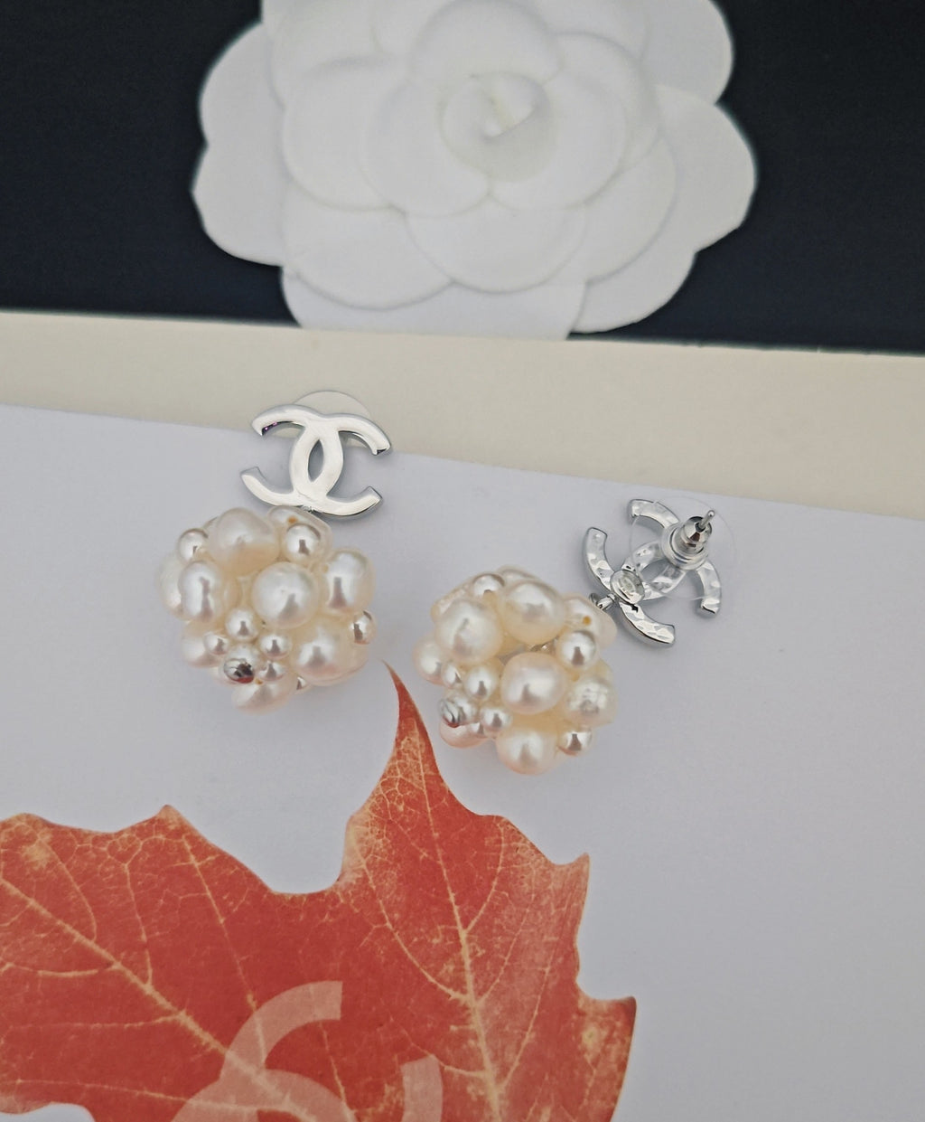 Chanel Pearl Earrings - album image 6