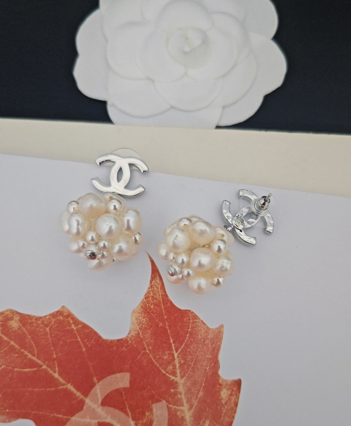 Chanel Pearl Earrings - album image 6