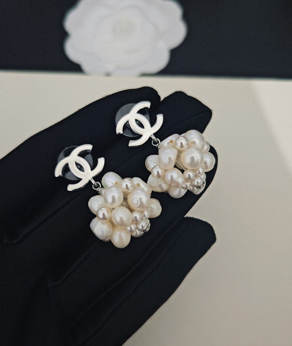 Chanel Pearl Earrings - album image 3