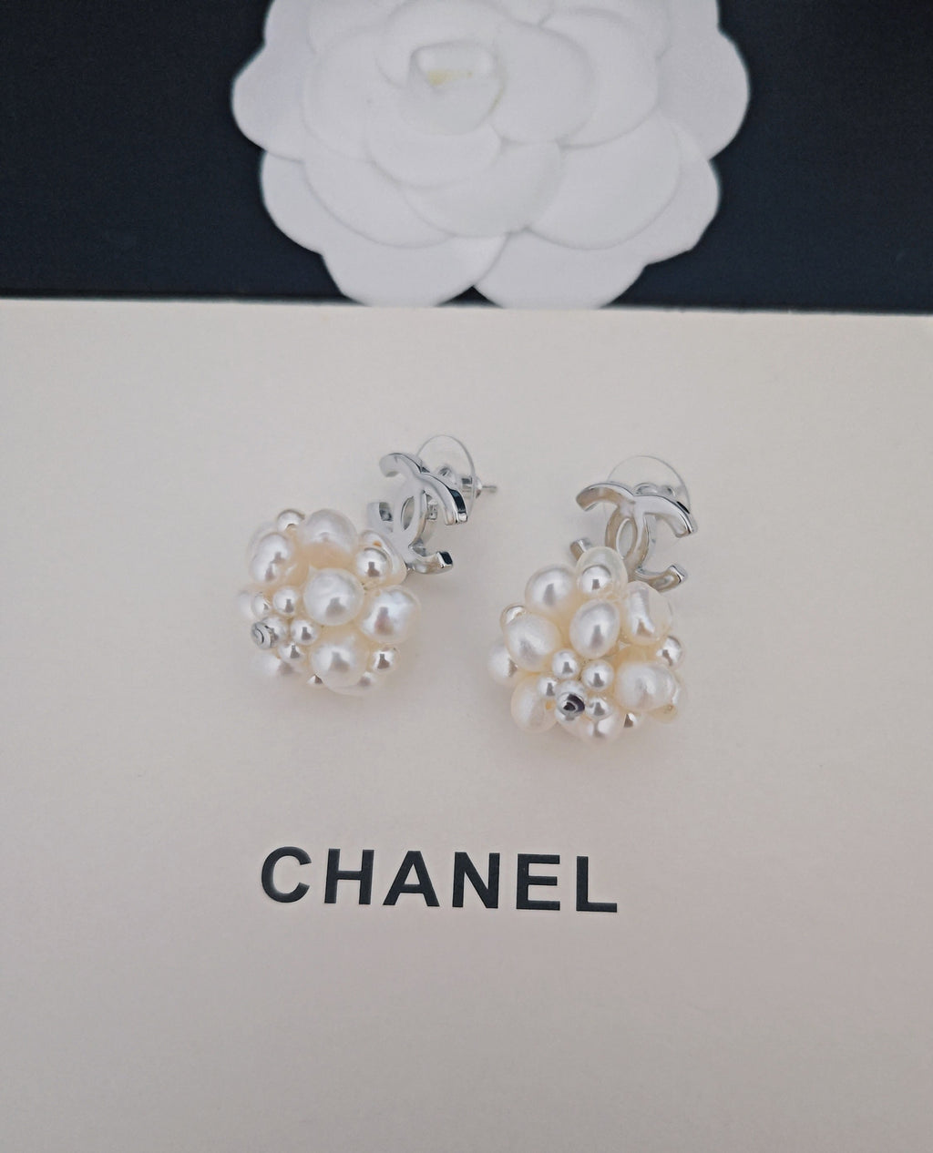 Chanel Pearl Earrings - album image 4
