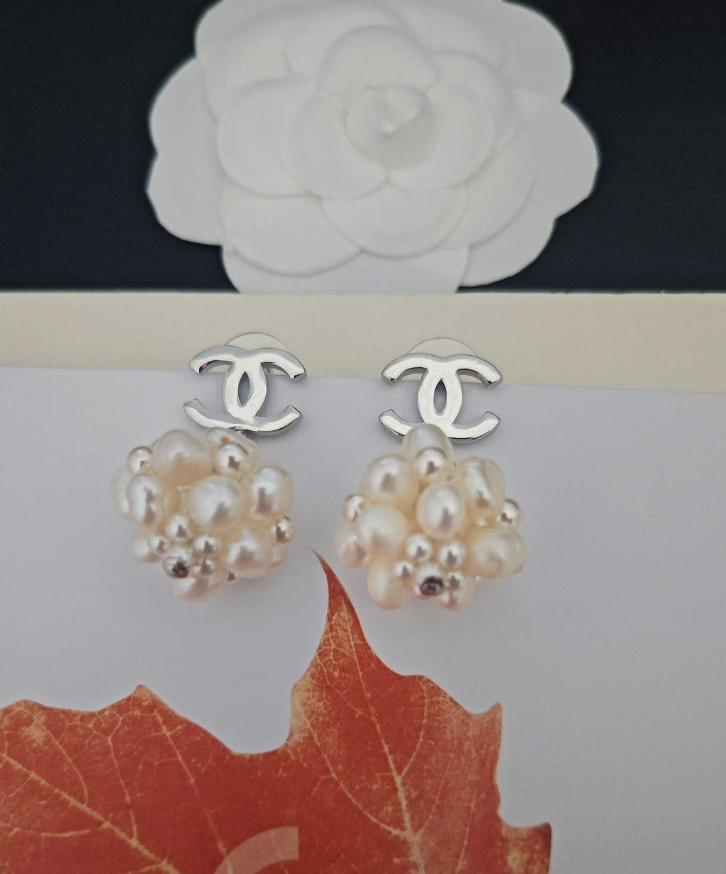 Chanel Pearl Earrings - album image 5