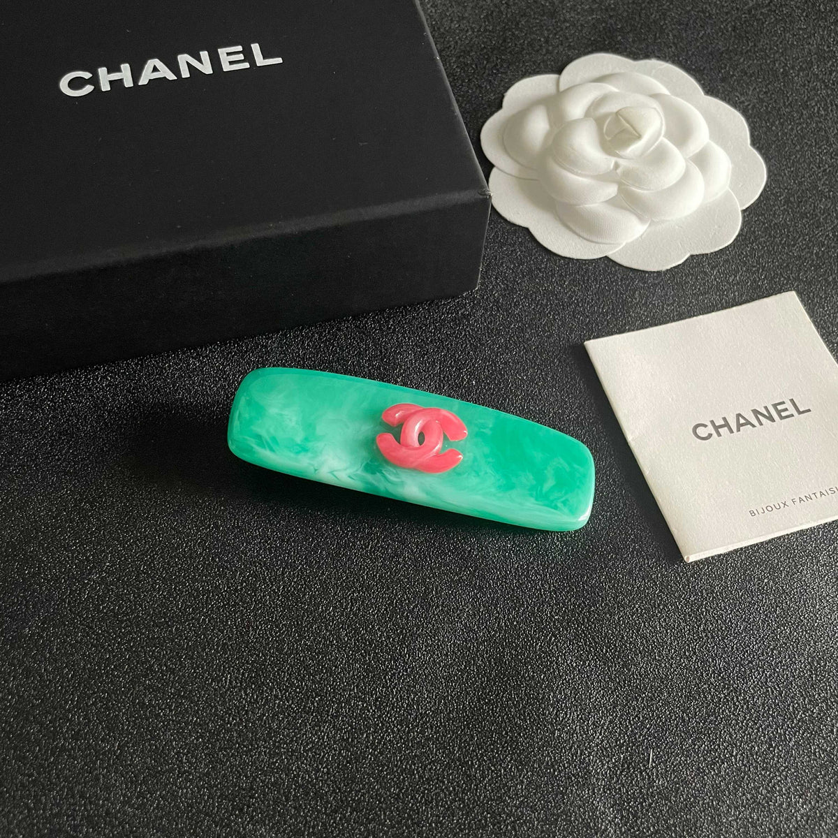 Chanel Interlocking C Hair Barrette - album image 6