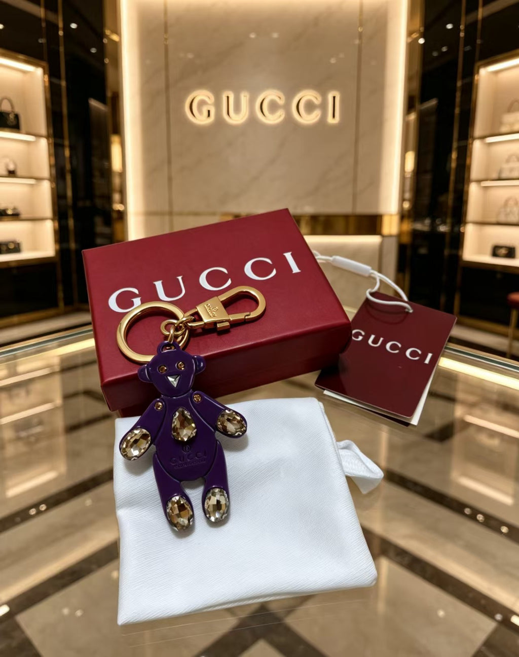 Gucci Key Gold-Tone Bag Charm - album image 2