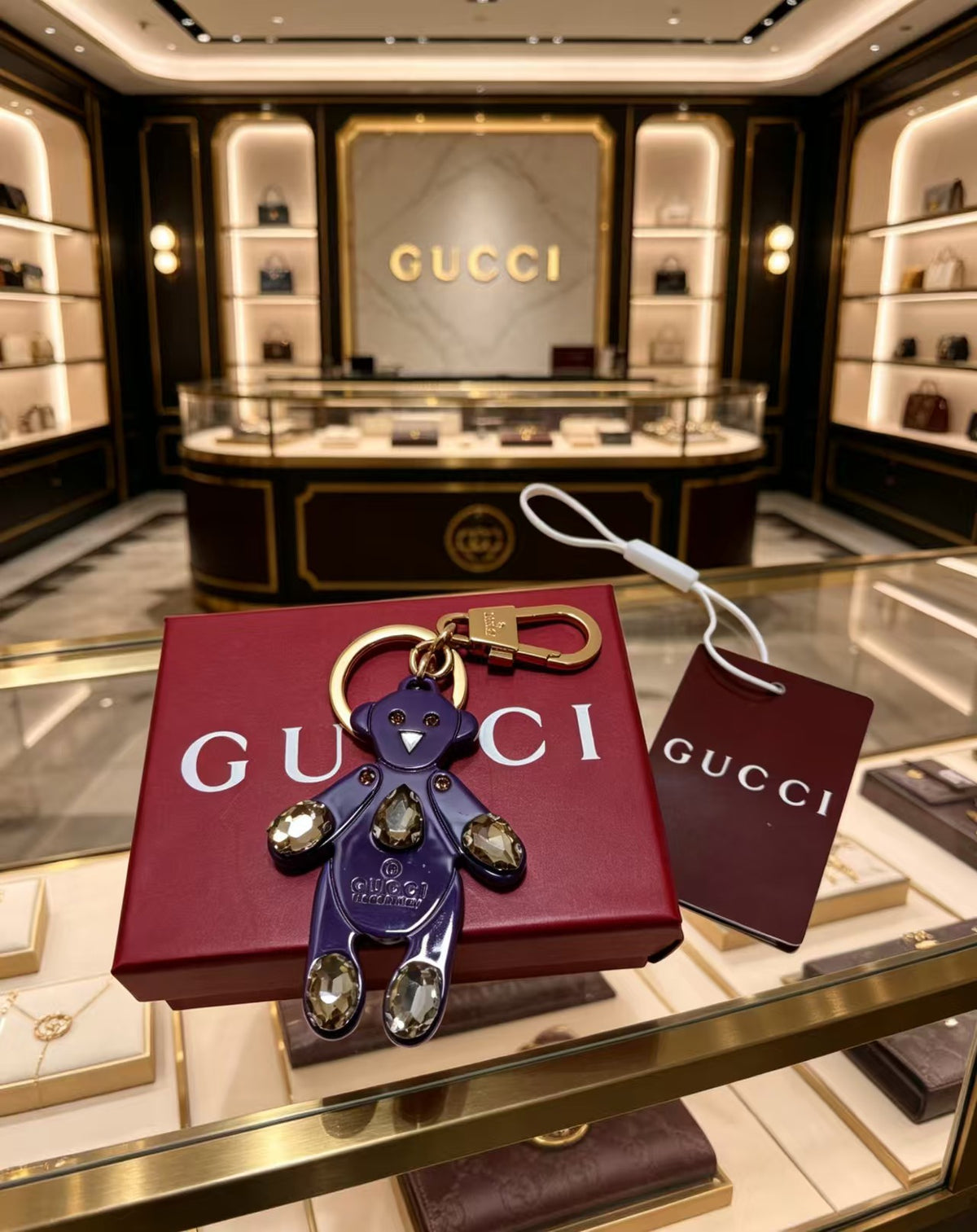Gucci Key Gold-Tone Bag Charm - album image 3