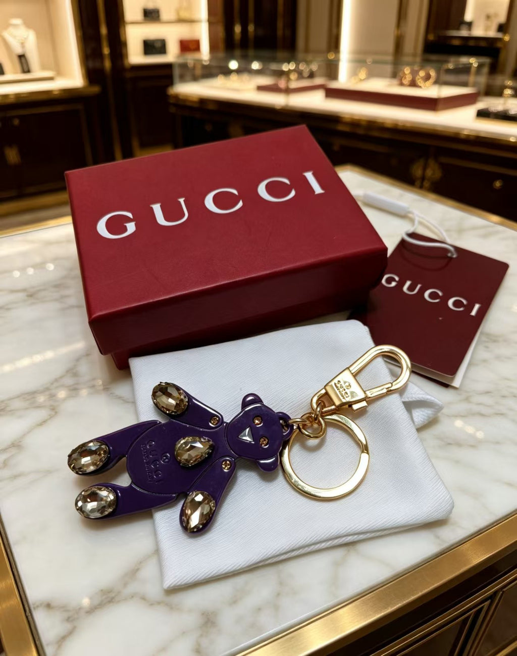 Gucci Key Gold-Tone Bag Charm - album image 5