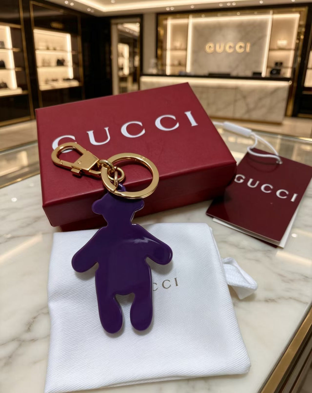Gucci Key Gold-Tone Bag Charm - album image 6