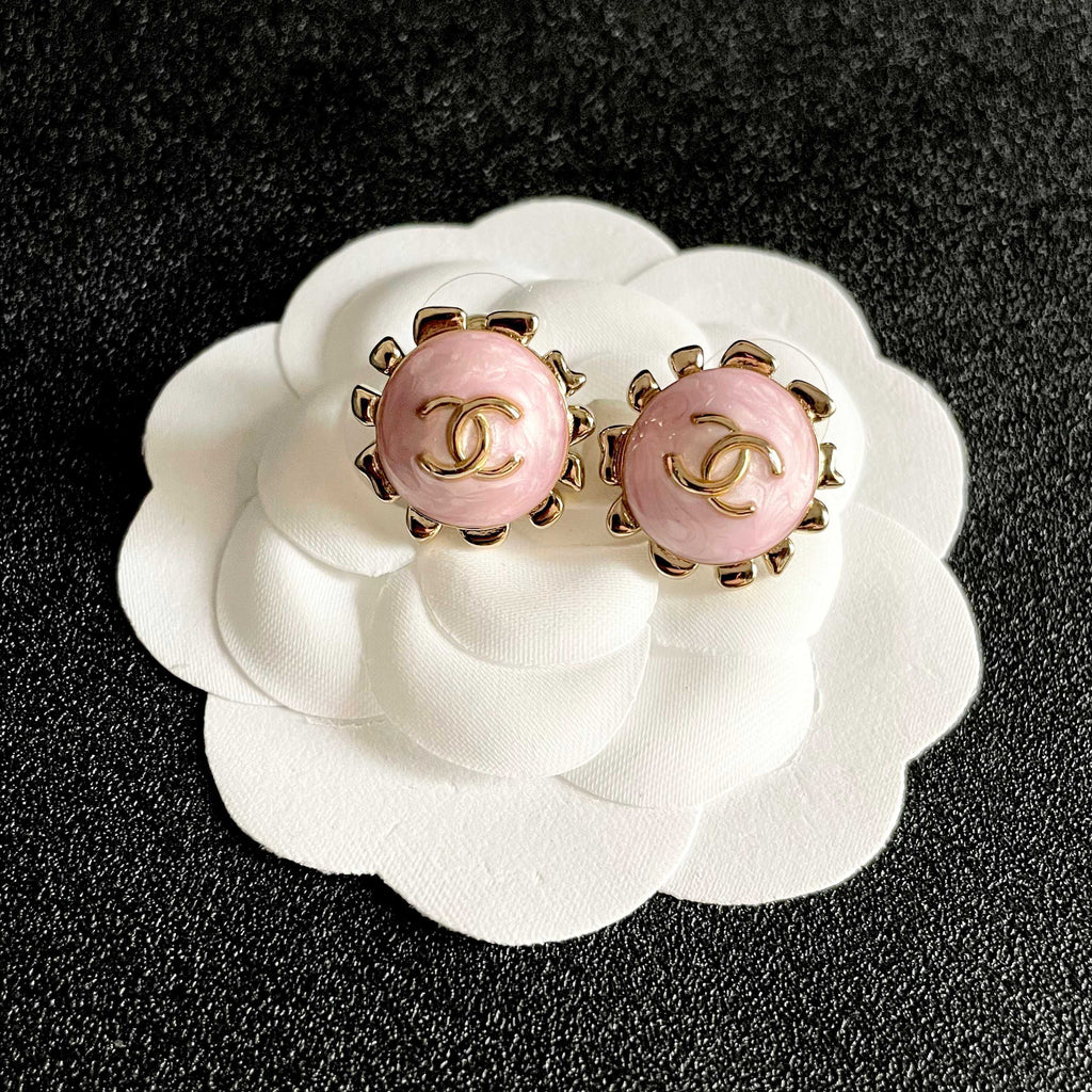 Chanel Interlocking C Stud Earrings - album image 8