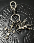 Chrome Hearts Ornate Fleur Pegasus Key Ring - album image 1