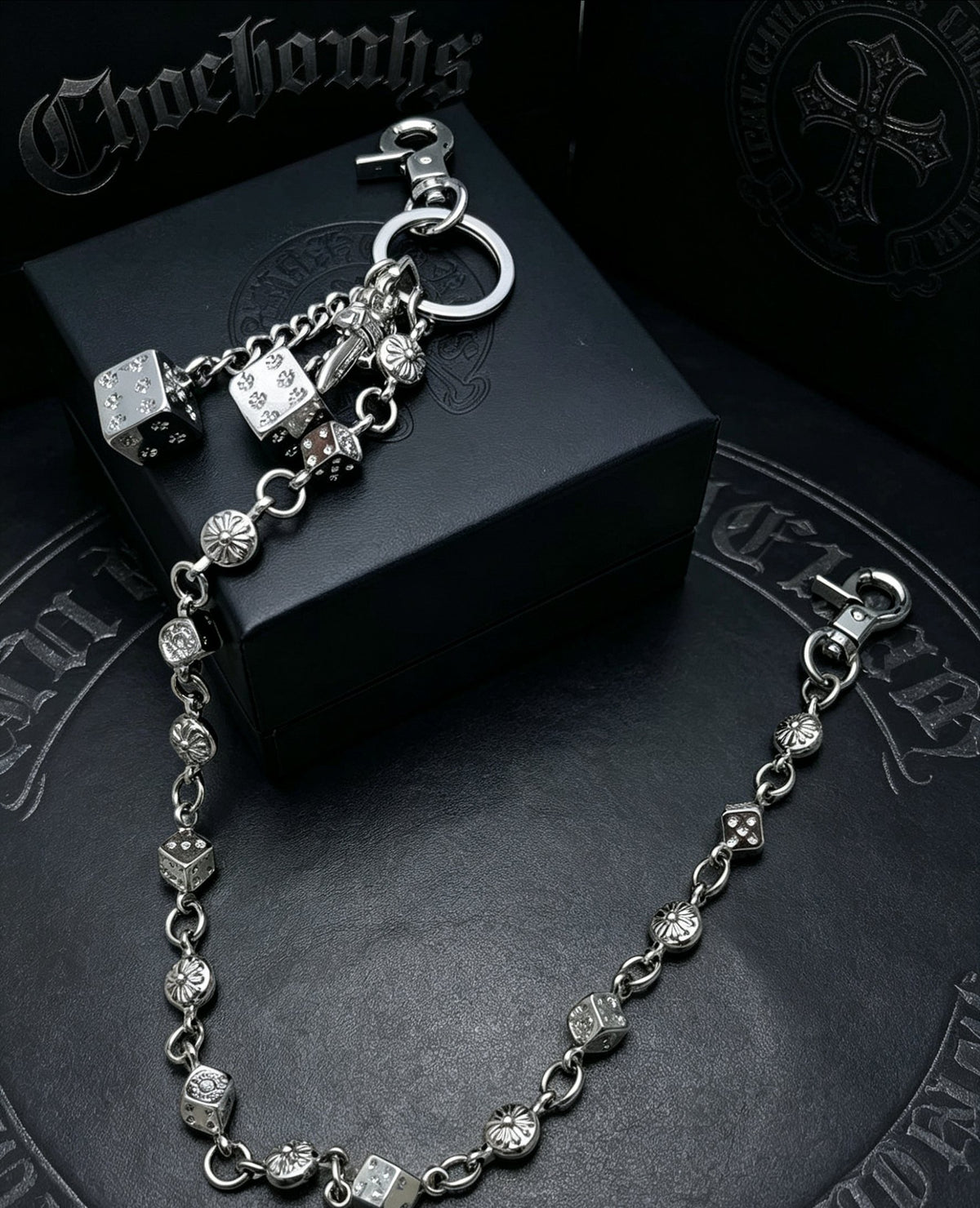 Chrome Hearts Dice and Cross Wallet Chain - album image 2