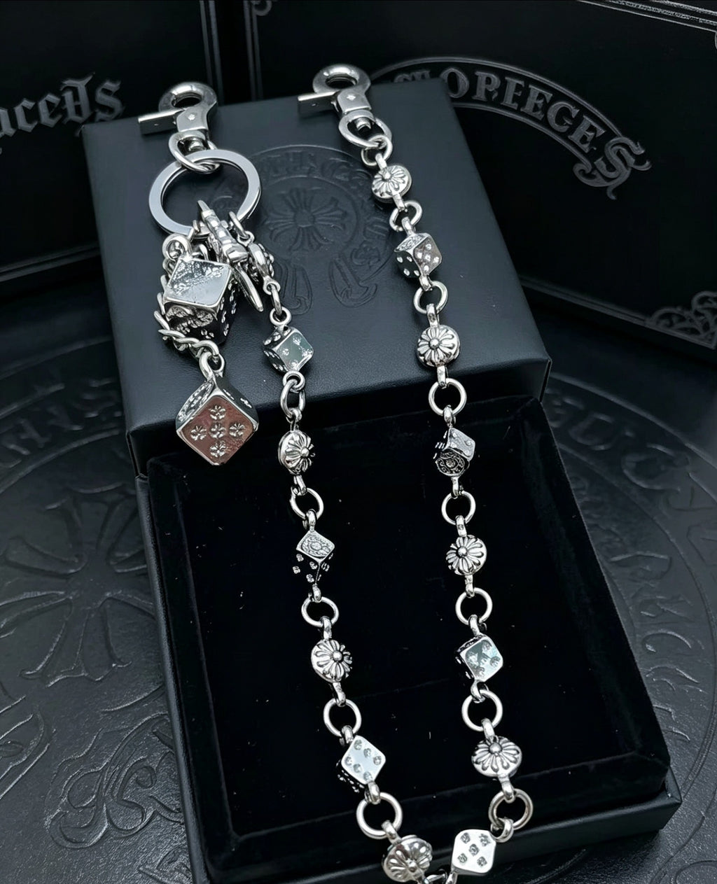 Chrome Hearts Dice and Cross Wallet Chain - album image 4