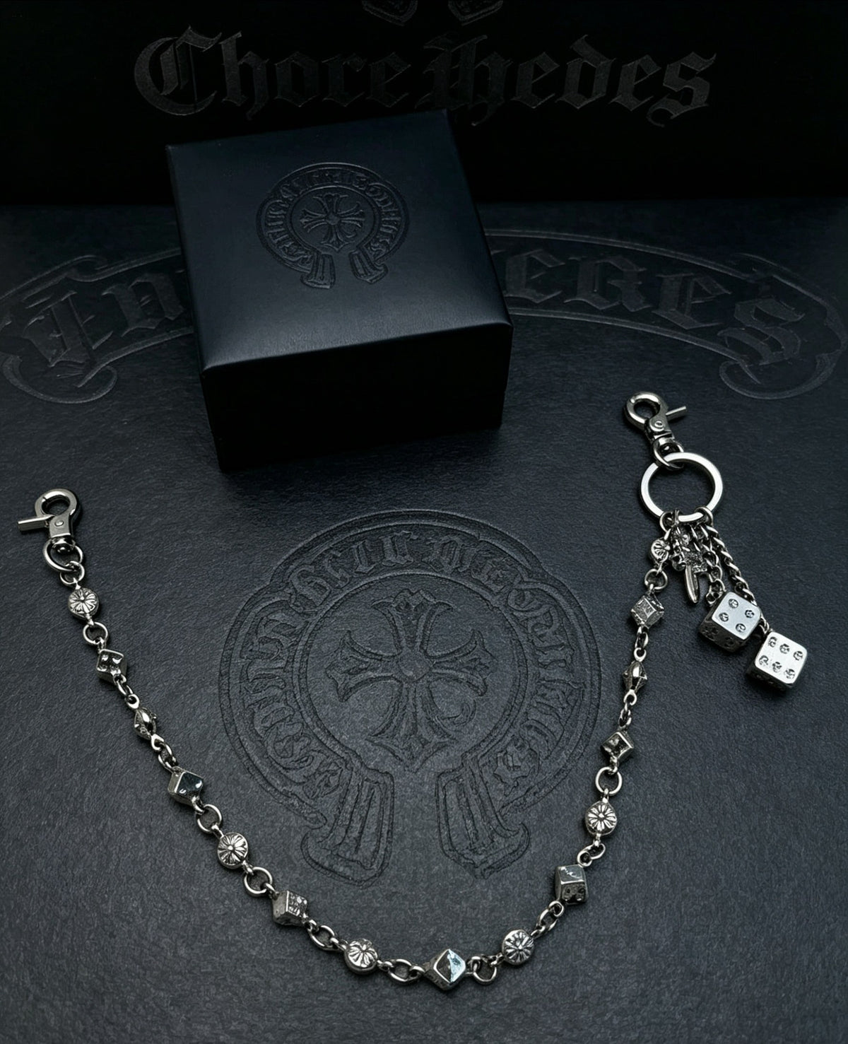 Chrome Hearts Dice and Cross Wallet Chain - album image 1